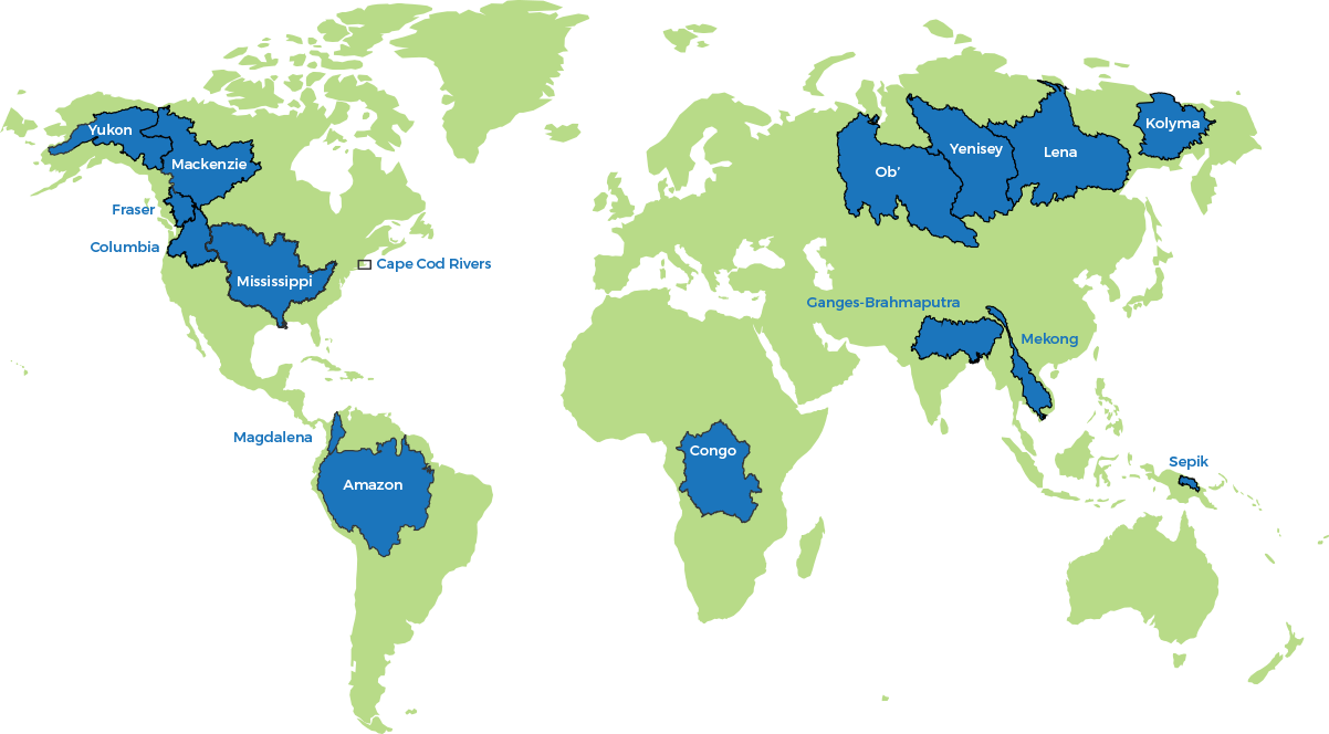 sepik river world map